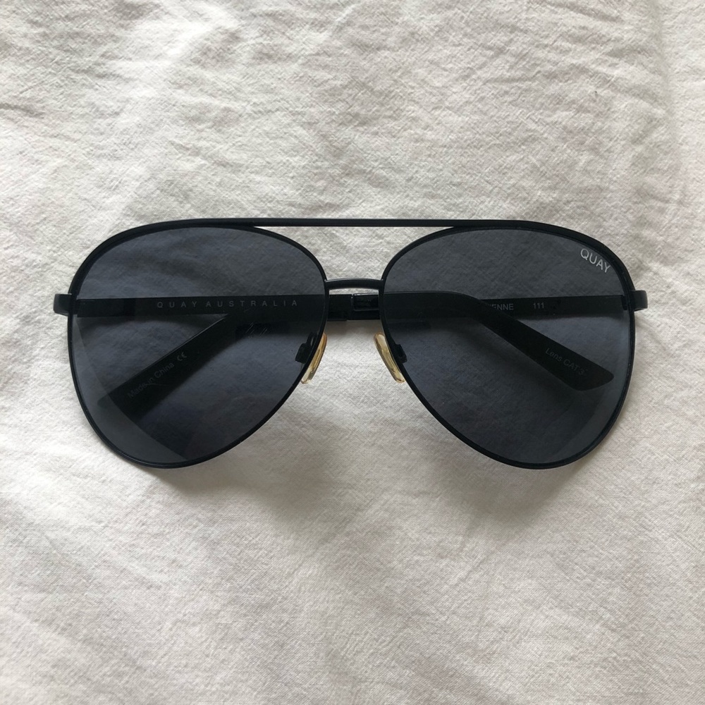 QUAY Australia High Key Mini Sunglasses with Case